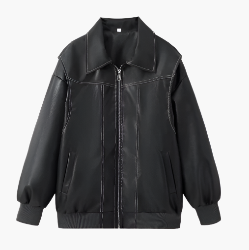 Krohn-e | Oversize Bomberjacke für Damen - Winter