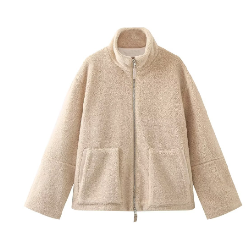Krohn-e | Bequemer Teddy-Mantel