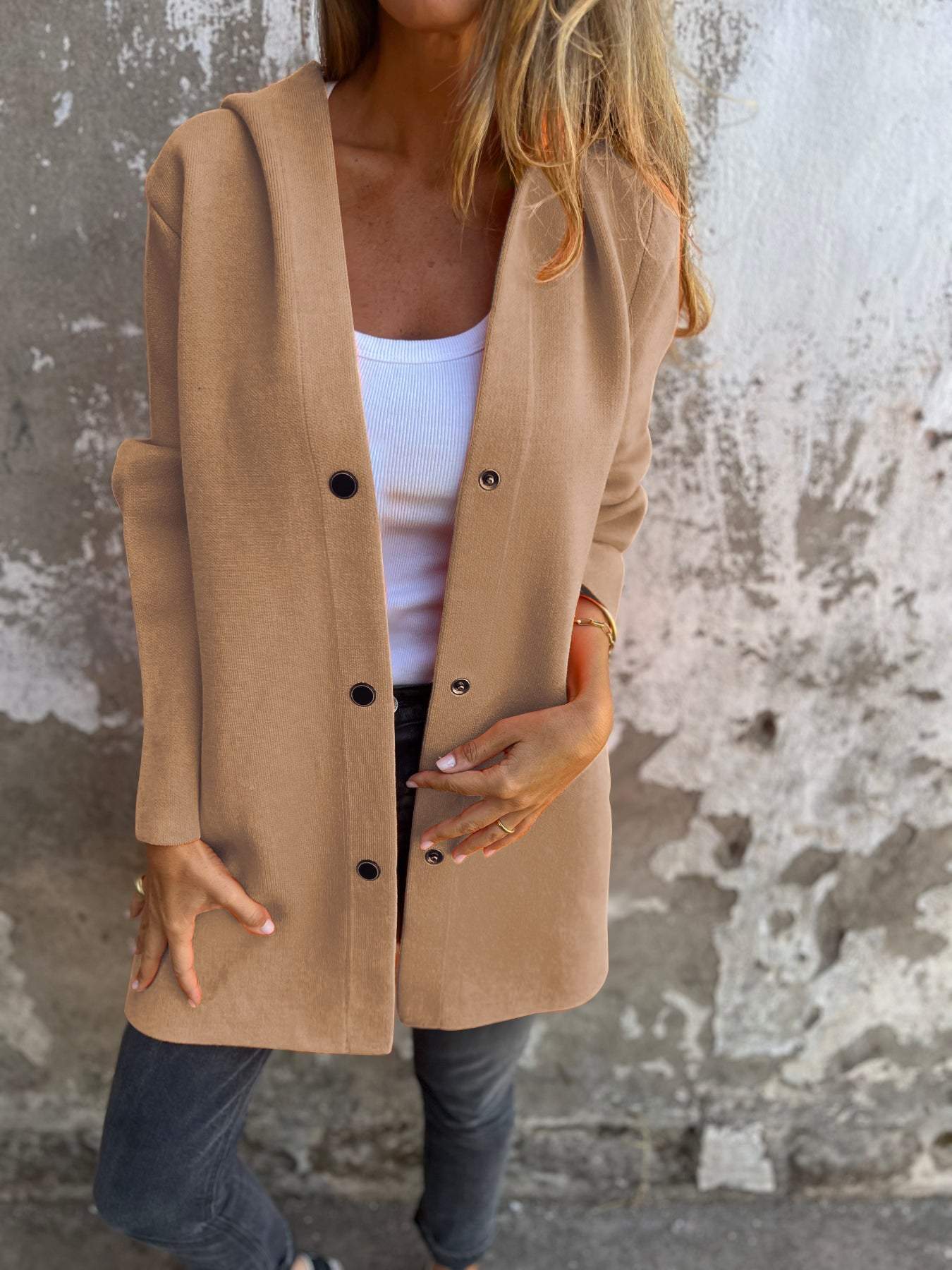 Krohn-e | Lange Schicke Jacke für Frauen