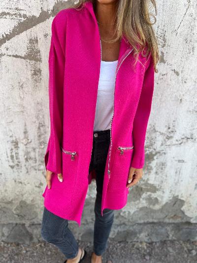 Krohn-e | Moderne Lange Jacke für Frauen Elegant und Bequem