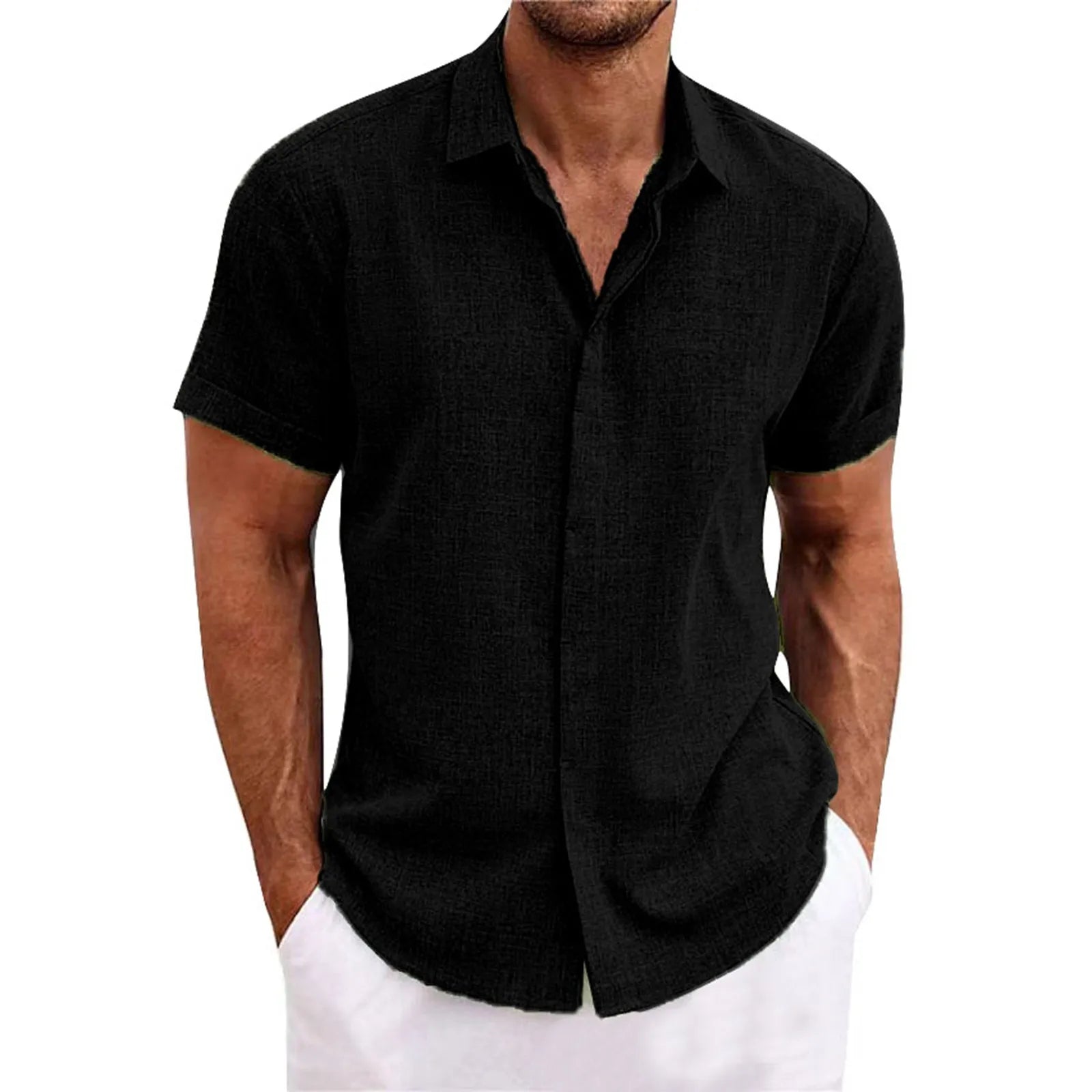 Tonio Herren Hawaiihemd, kurzärmelig