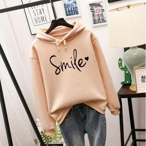 Krohn-e | Hoodie mit Druck Baumwollmischung Lässiger Stil