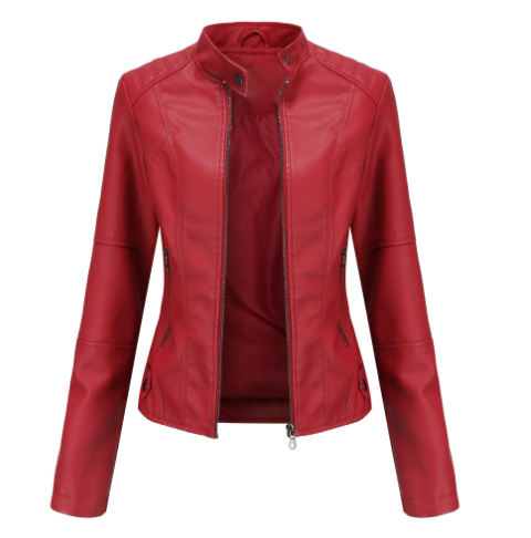 Krohn-e | Klassische Lederjacke Echtes Leder Zeitlos und Stilvoll