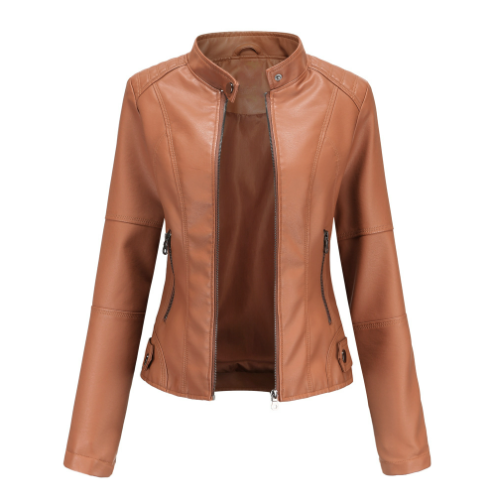 Krohn-e | Klassische Lederjacke Echtes Leder Zeitlos und Stilvoll