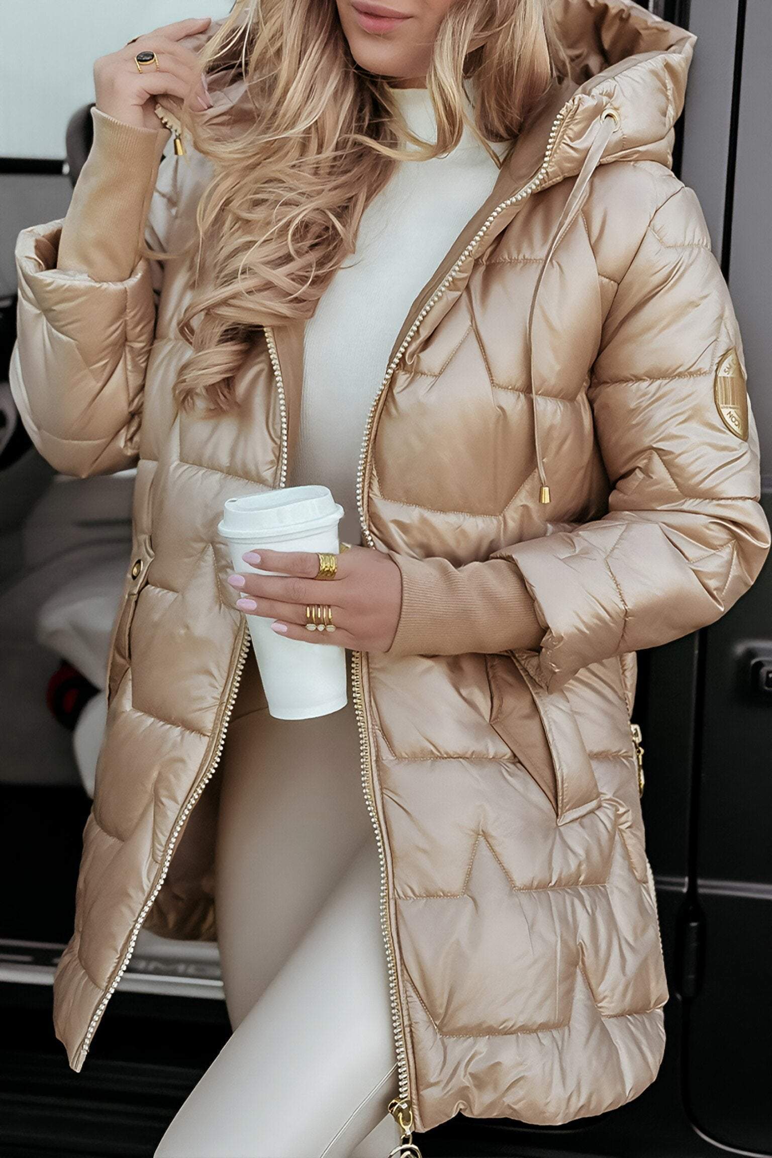Krohn-e | Baumwolljacke Braun