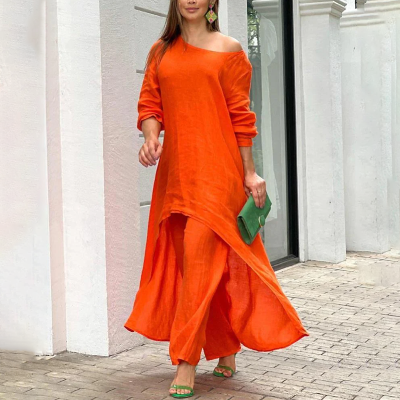 Elegantes 2-teiliges Leinen-Set Vigga