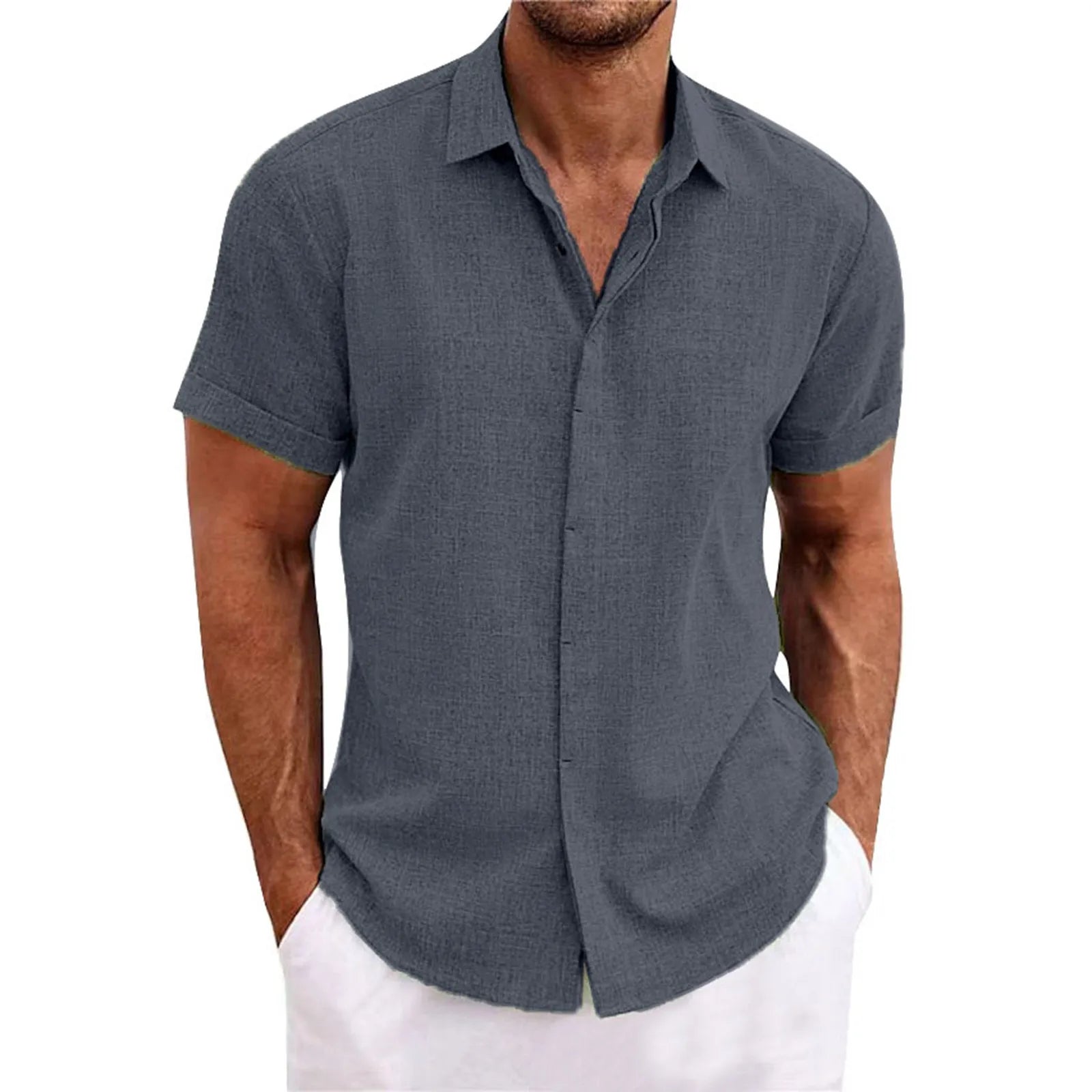 Tonio Herren Hawaiihemd, kurzärmelig