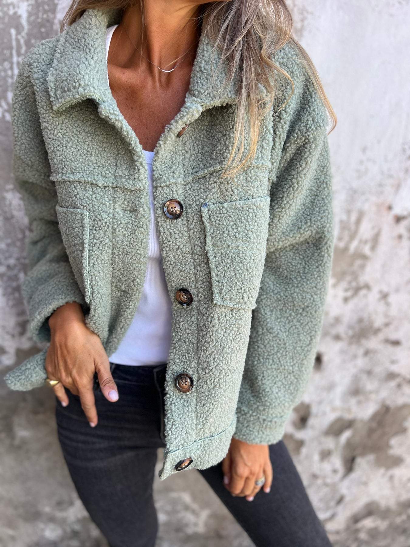 Krohn-e | Elegante Damen Herbstjacke mit Reverskragen