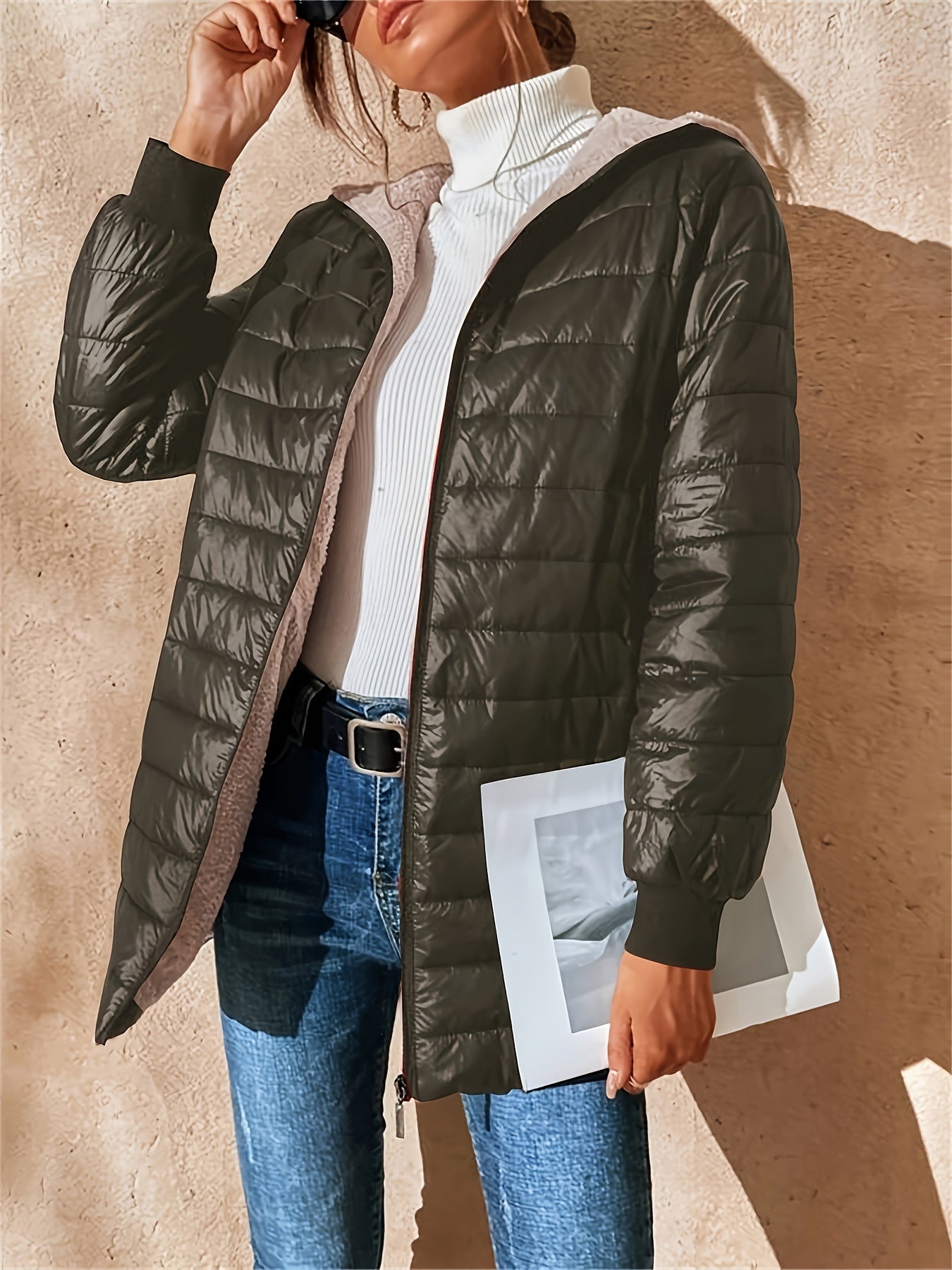 Krohn-e | Gesteppte Winterjacke Ultrakomfortabel und Stylisch für Kalte Tage