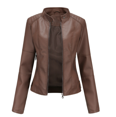 Krohn-e | Klassische Lederjacke Echtes Leder Zeitlos und Stilvoll