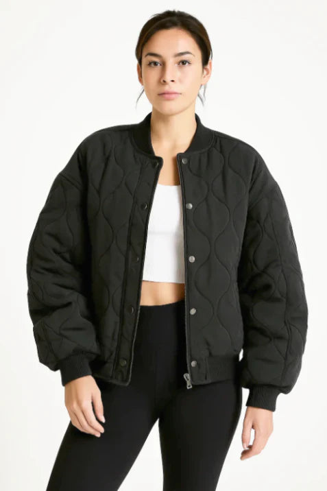 Krohn-e | Bomber-Übergangsjacke Übergrößen