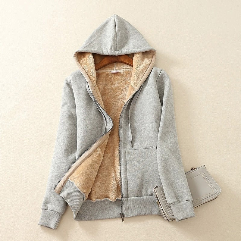 Krohn-e | Kapuzenjacke Sherpa Gefüttert