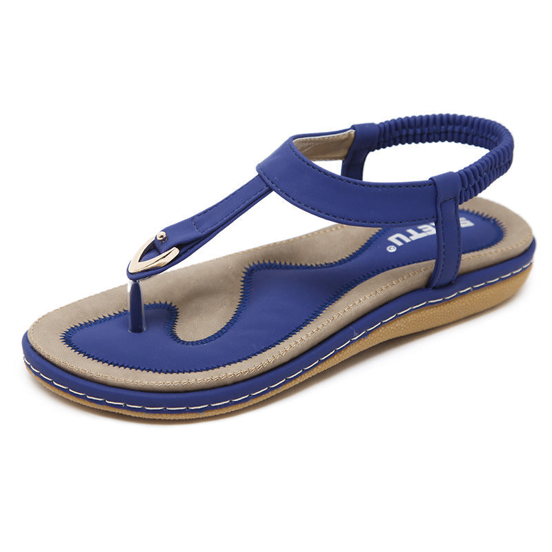KROHN-E Damen Orthopädische Sandalen Flach Fußgewölbe-Stütze