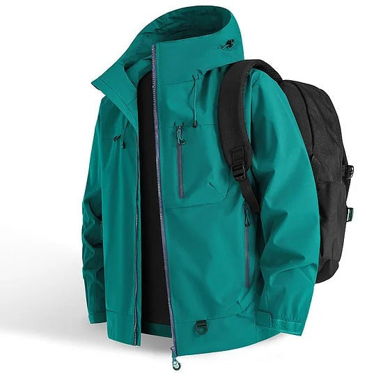 Krohn-e | Wasserfeste Sportjacke mit Kapuze
