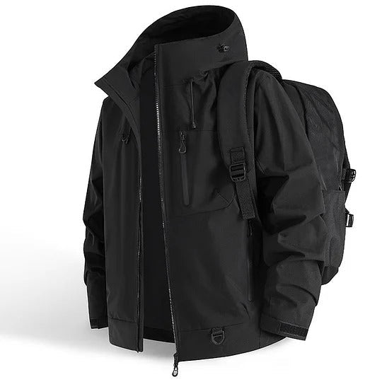 Krohn-e | Wasserfeste Sportjacke mit Kapuze