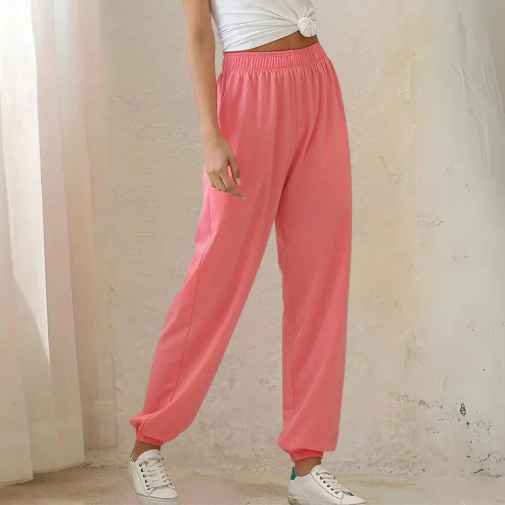 Krohn-e | Lockere Damen Jogger mit Elastischem Taillenbund