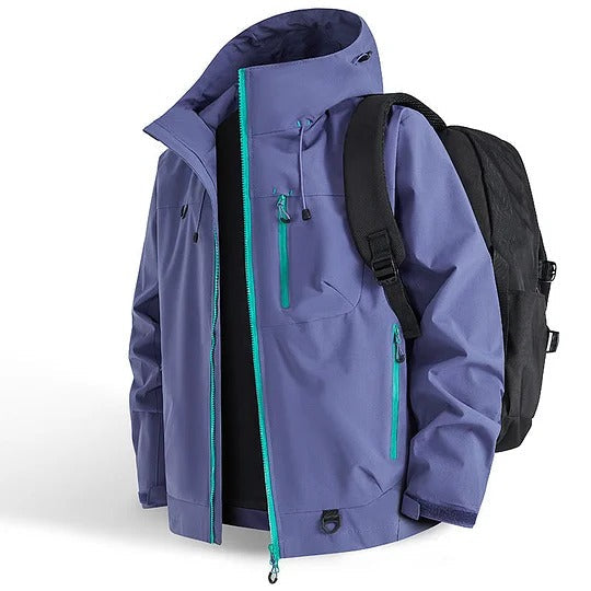 Krohn-e | Wasserfeste Sportjacke mit Kapuze