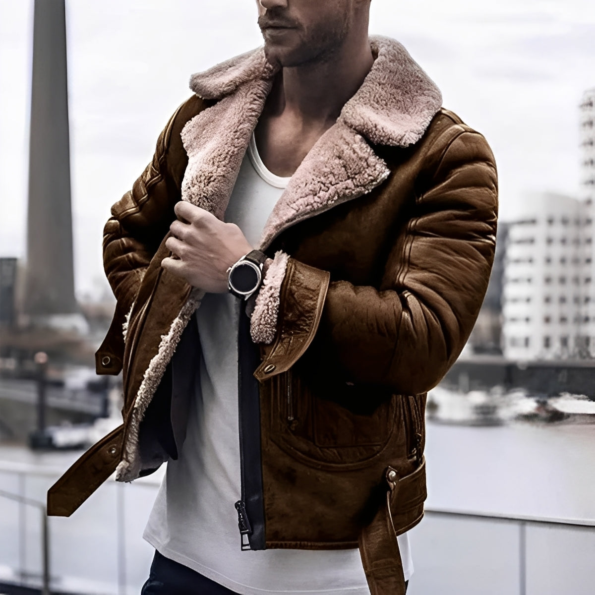 Krohn-e | Elegante, warme Jacke für Männer