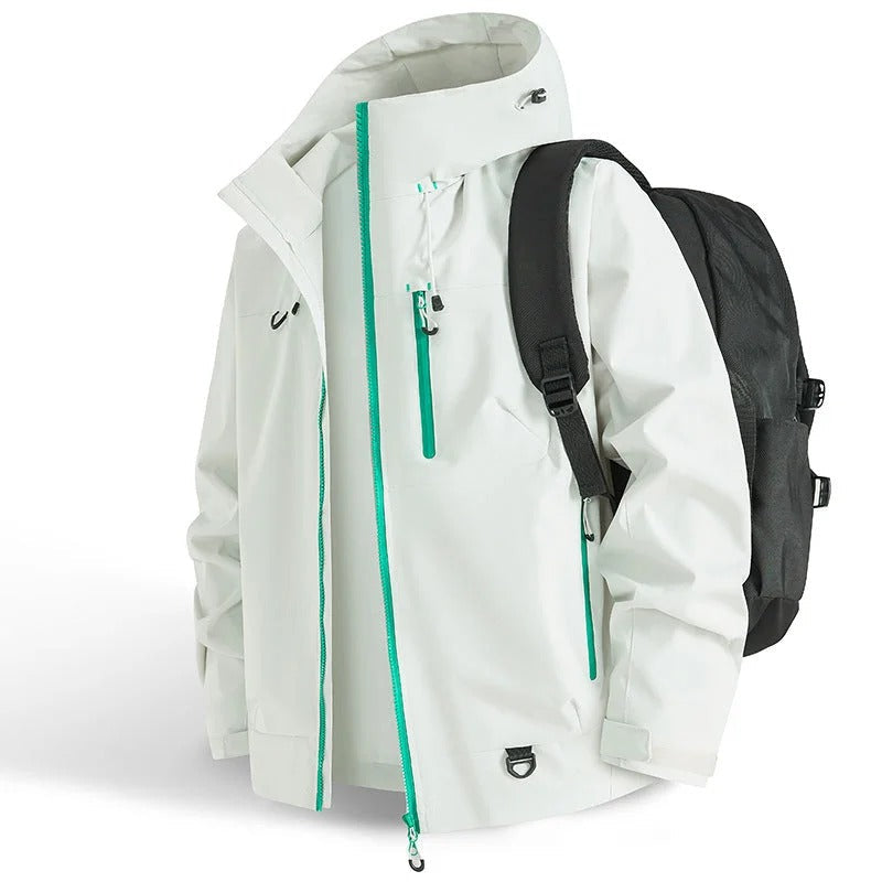 Krohn-e | Wasserfeste Sportjacke mit Kapuze