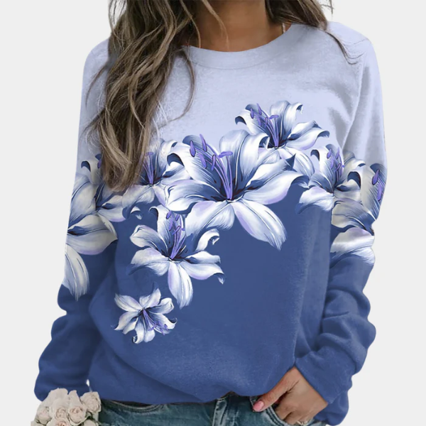 Krohn-e | Lässiges Sweatshirt mit Langen Ärmeln