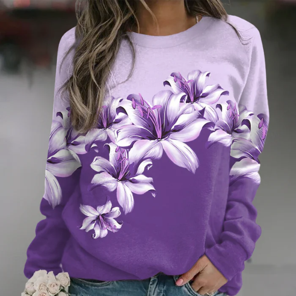 Krohn-e | Lässiges Sweatshirt mit Langen Ärmeln