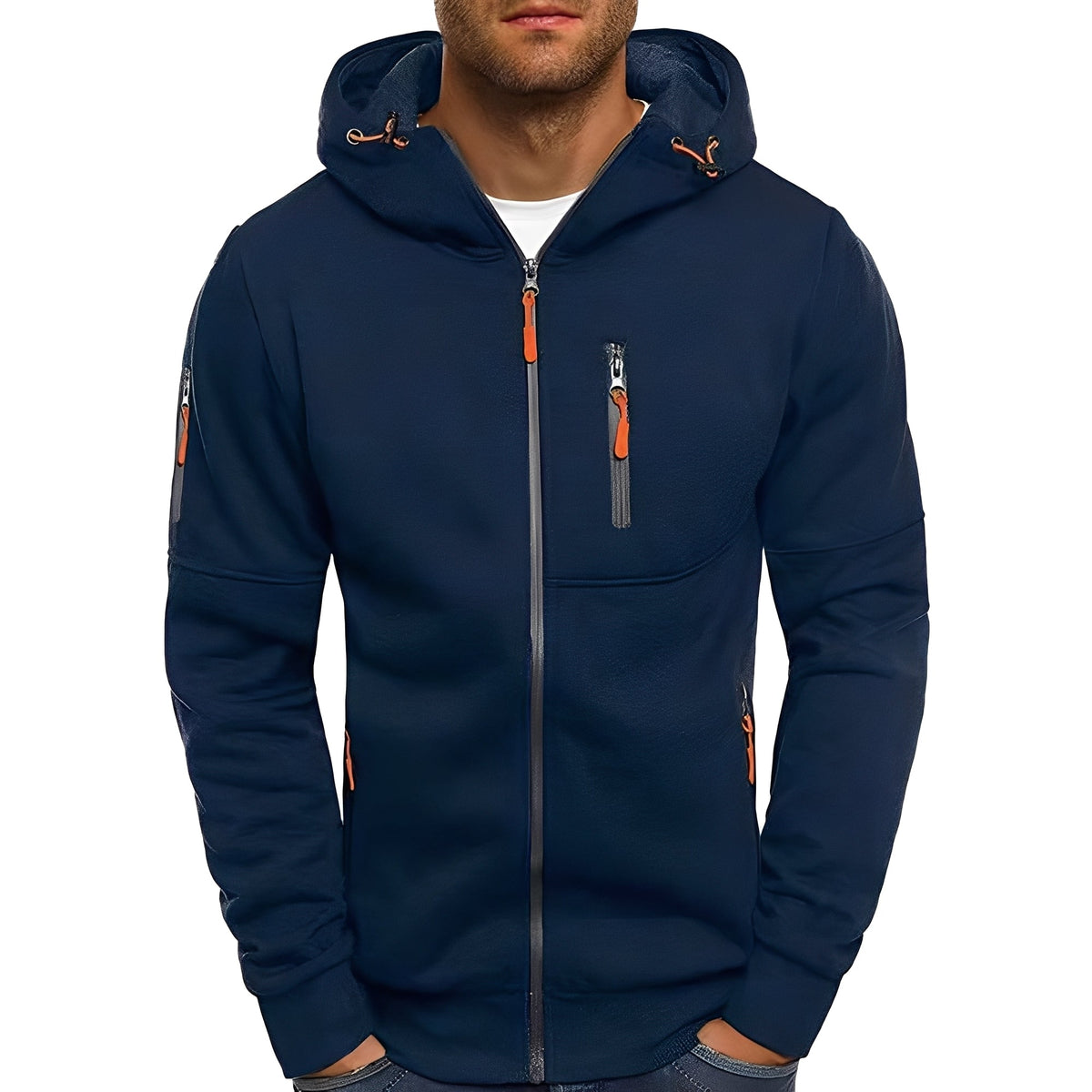 Krohn-e | Legere, stilvolle Kapuzenjacke für Herren