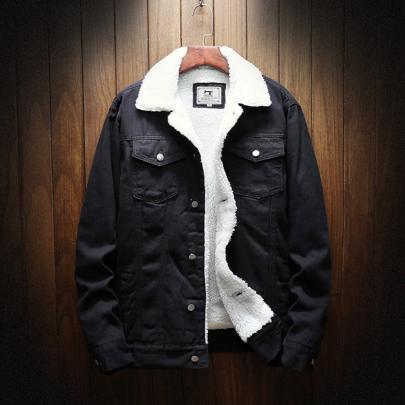 Krohn-e | Jeansjacke mit Fleece-Futter - Lior