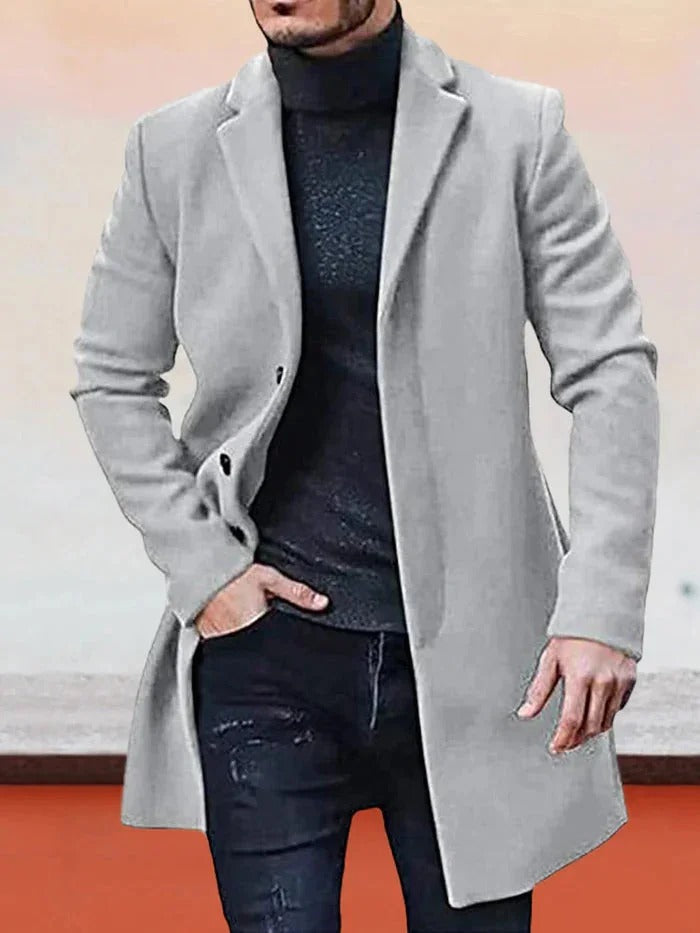 Krohn-e | Minimalistische Herrenjacke – schlicht & stilvoll