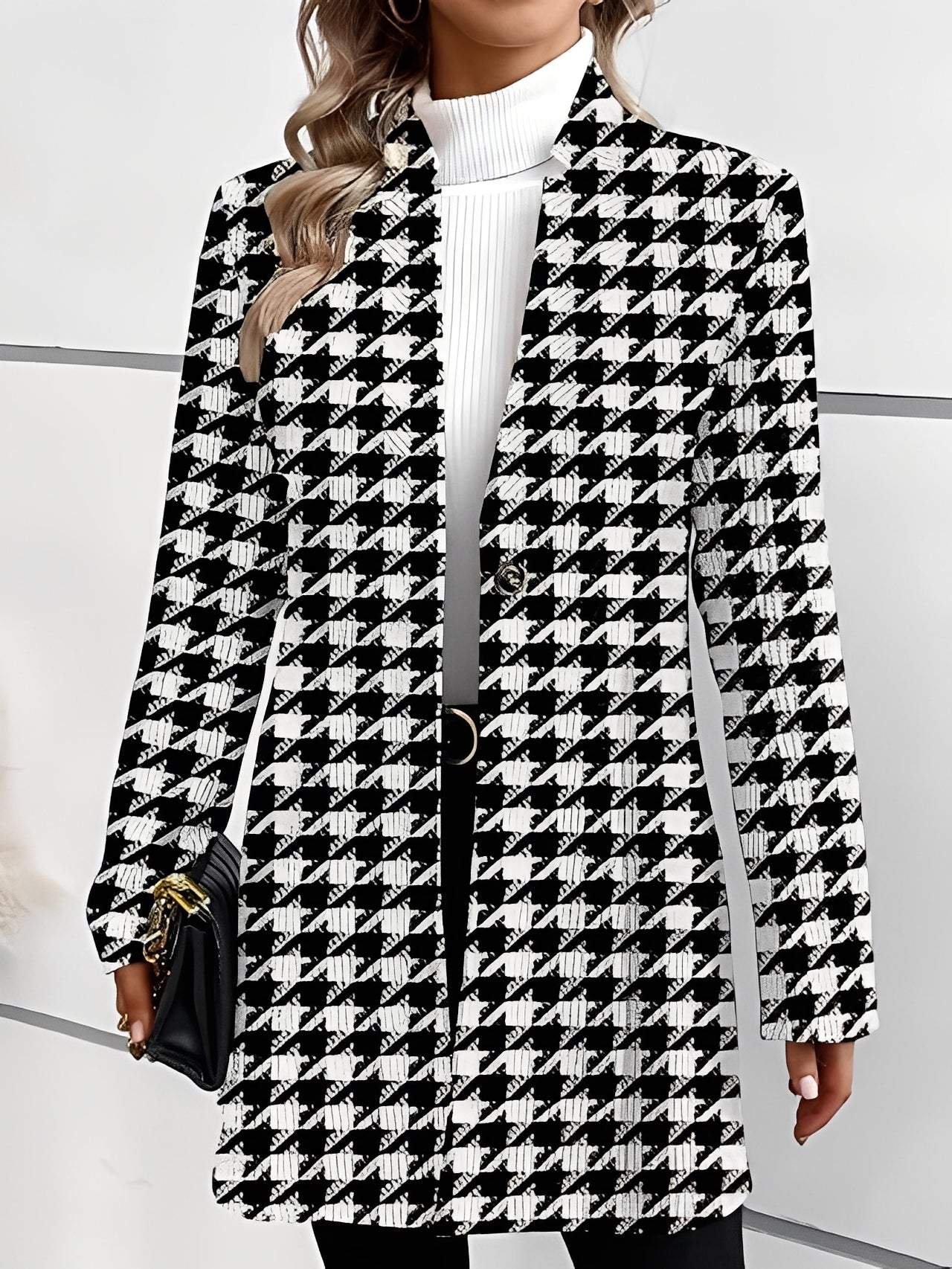 Krohn-e | Stylischer, formeller langer Blazer für Frauen