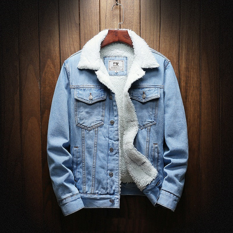 Krohn-e | Jeansjacke mit Fleece-Futter - Lior