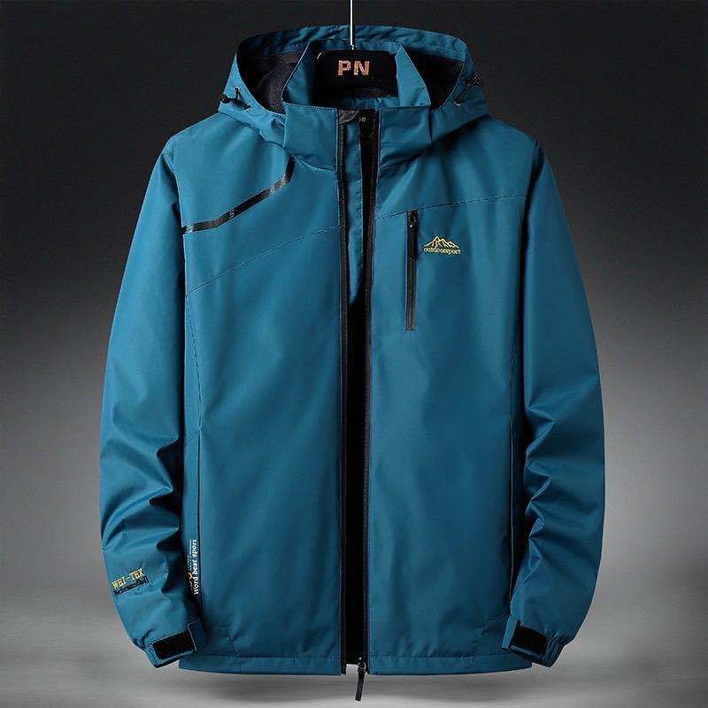 Krohn-e | Wasserdichte Herrenjacke mit Kapuze