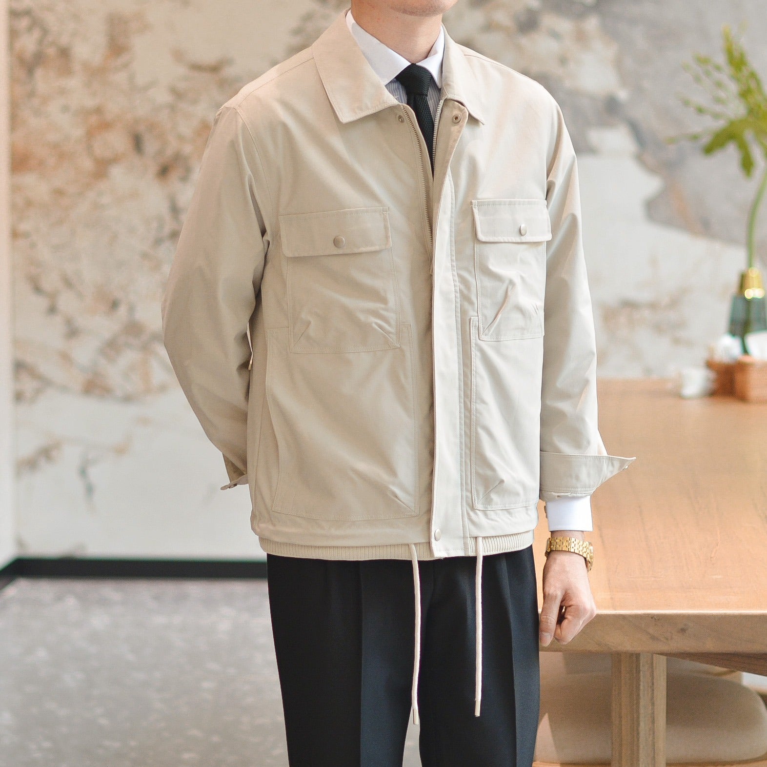 Krohn-e | Wasserdichte Herrenjacke - Abel