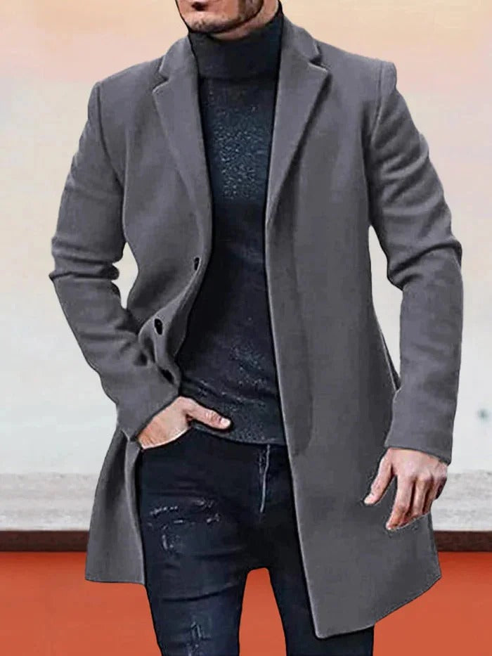 Krohn-e | Minimalistische Herrenjacke – schlicht & stilvoll