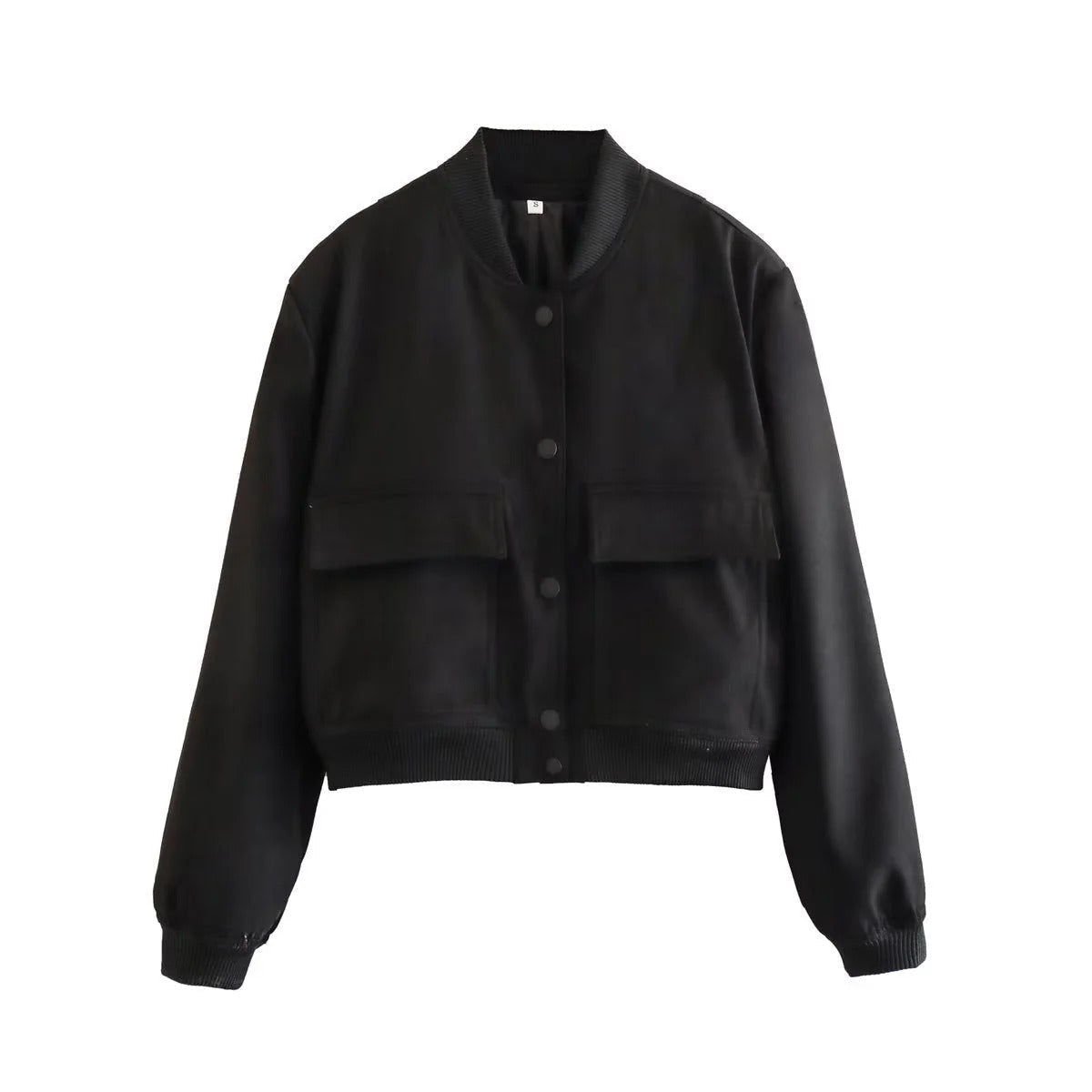 Krohn-e | Cropped Utility Jacke Legere Button up Outerwear