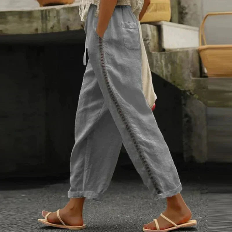 Leichte, weite Damen-Sommerhose