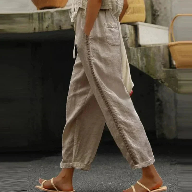 Leichte, weite Damen-Sommerhose