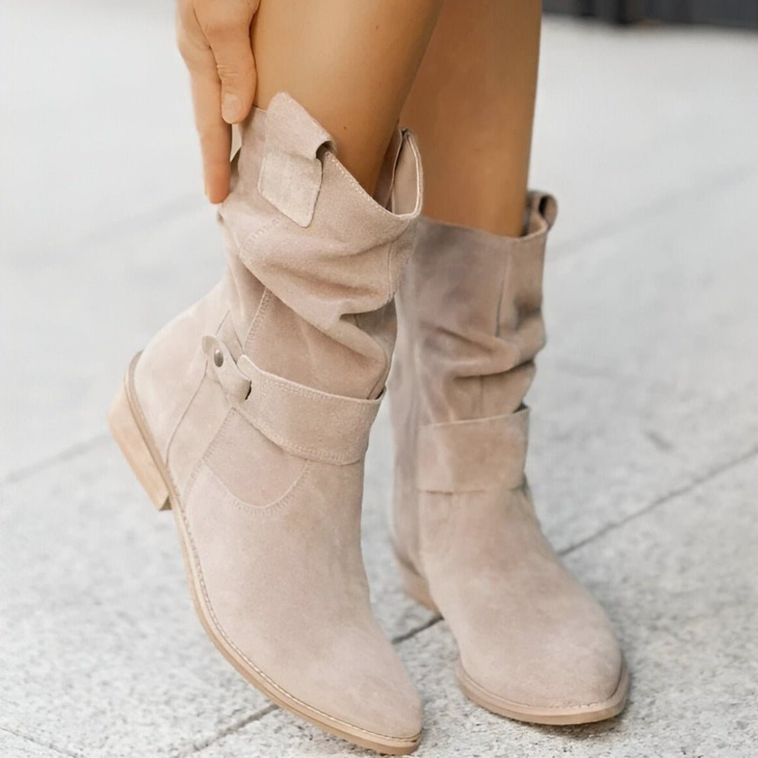 Krohn-e | Lässige Wildlederstiefel