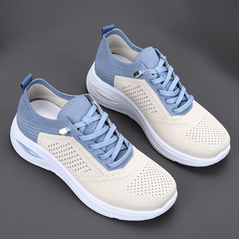 Ingrid | Damen Plateau Sneaker mit Schnürung