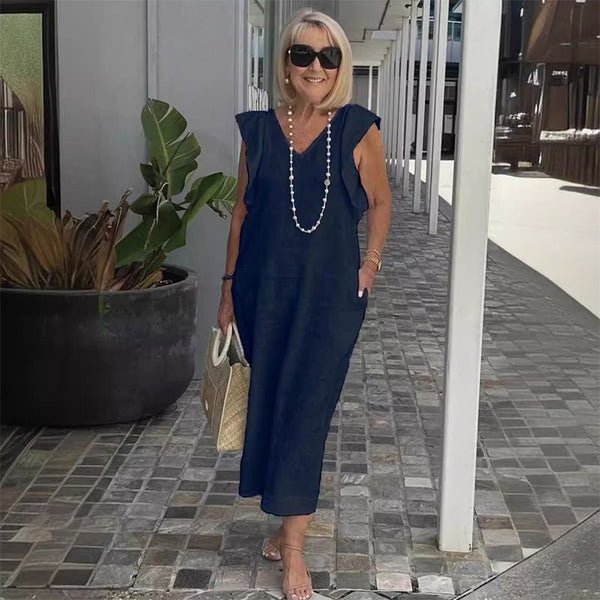 Elegantes, ärmelloses Maxikleid von Irmelika