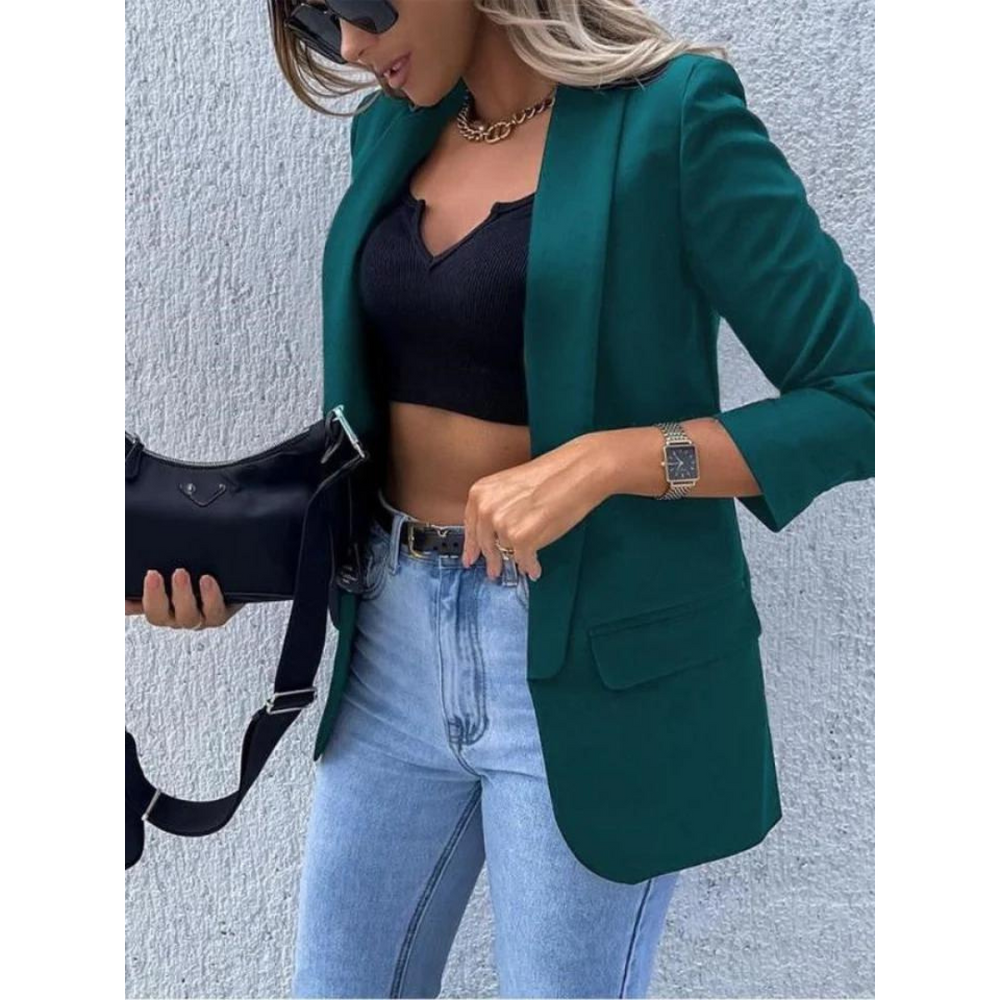 Krohn-e | Taillierter Blazer mit 3/4 Ärmeln