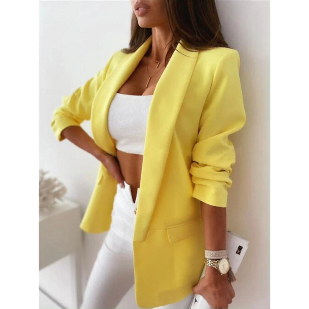 Krohn-e | Taillierter Blazer mit 3/4 Ärmeln