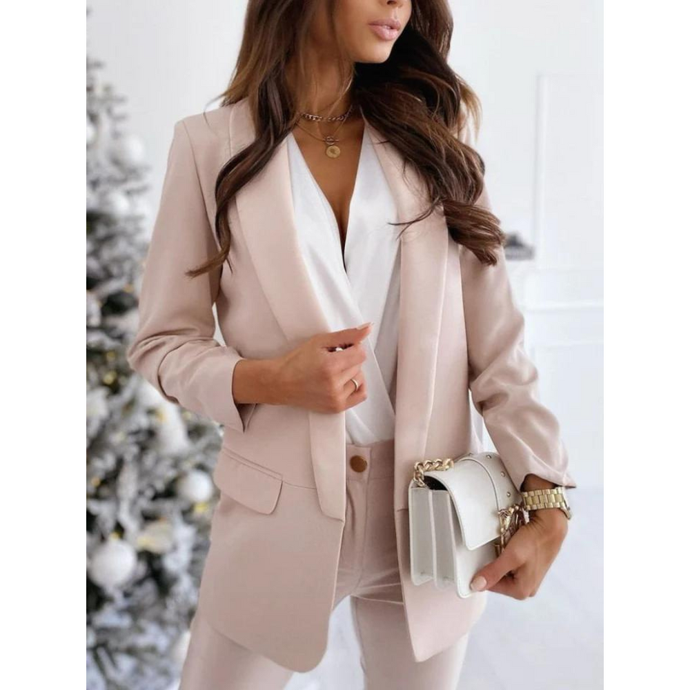 Krohn-e | Taillierter Blazer mit 3/4 Ärmeln