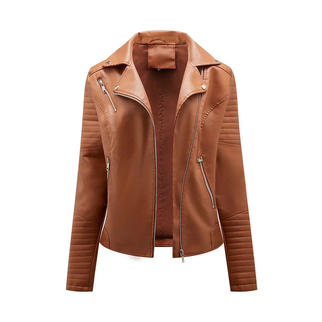 Norie: Eine elegante Lederjacke