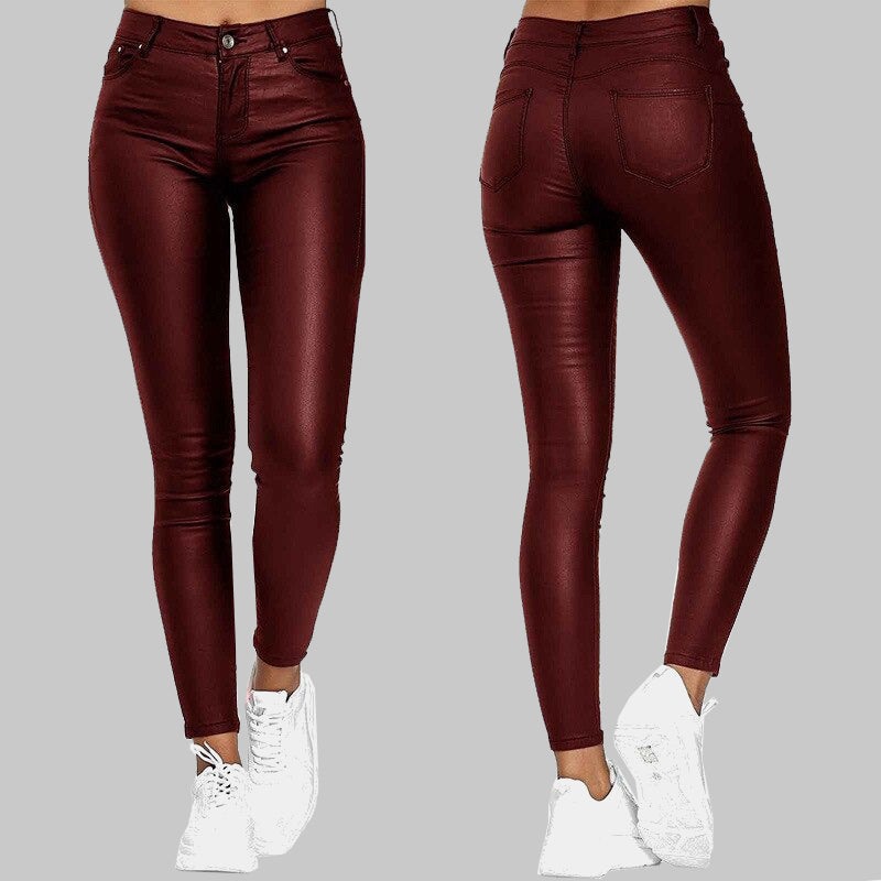 Inge Skinny Leather Pants
