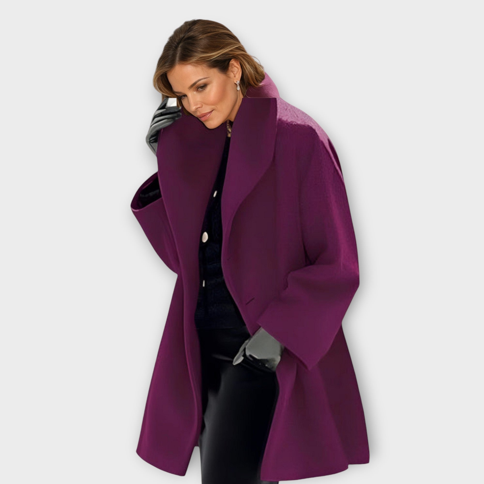Krohn-e | Elegante Übergangsjacke aus Wolle