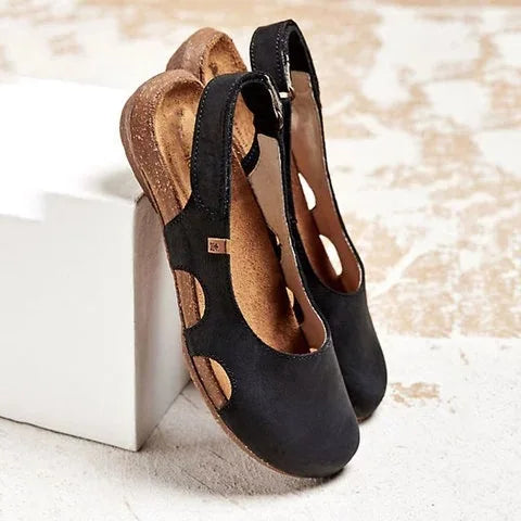 KROHN-E Damen Orthopädische Sandalen Ergonomisches Fußbett Komfort