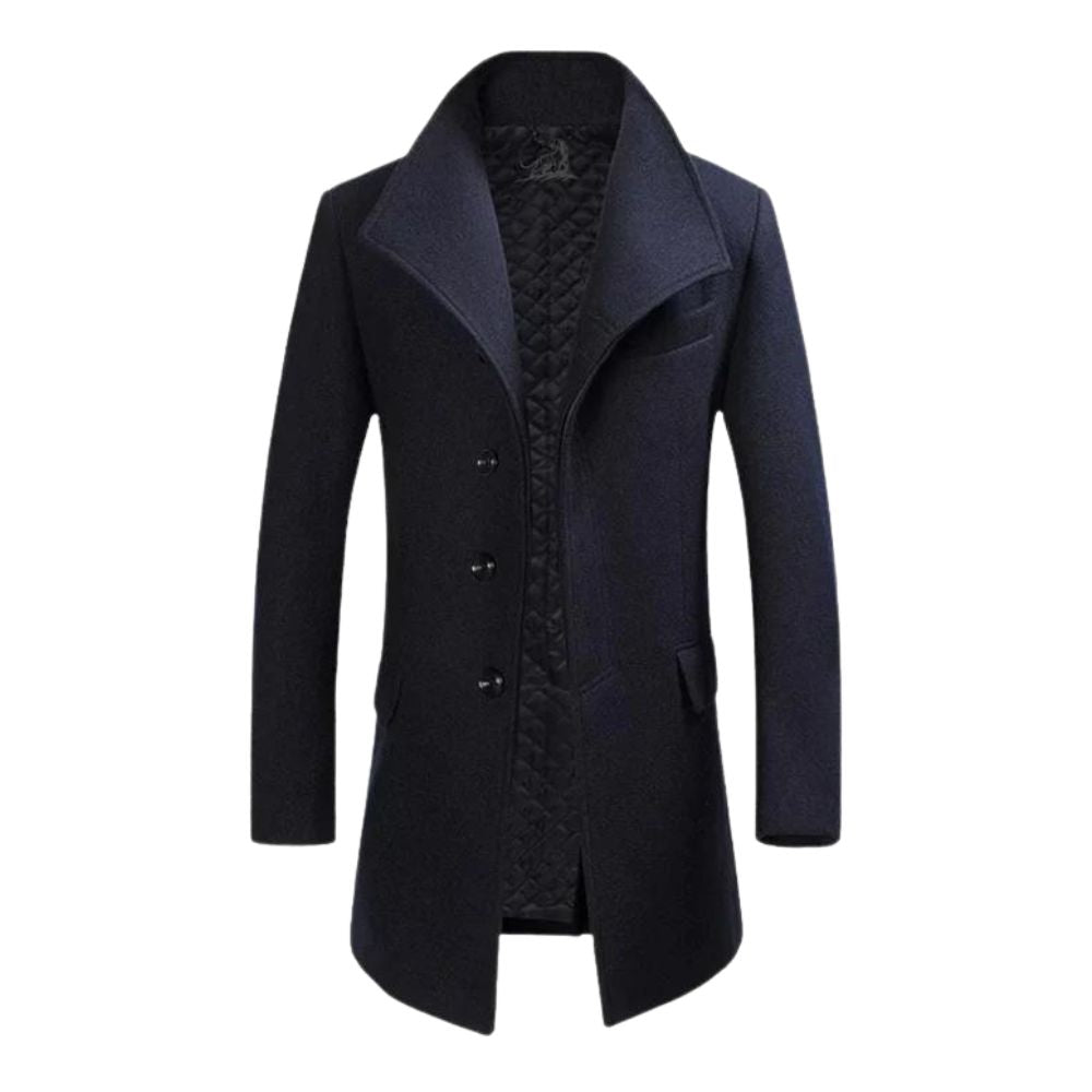 Krohn-e | Eleganter Wollmantel für Herren