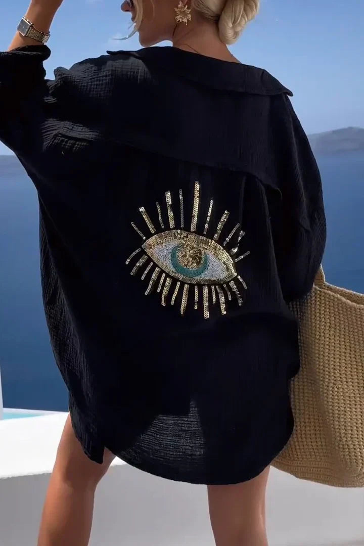 Baumwoll-Shirt von Fudus in Übergröße