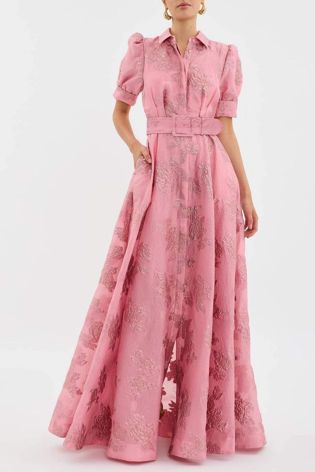 Kurzarmige Damenkleider mit Puffärmeln von Anabella