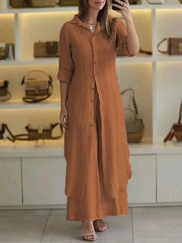 Svea Linen Two-Piece Set